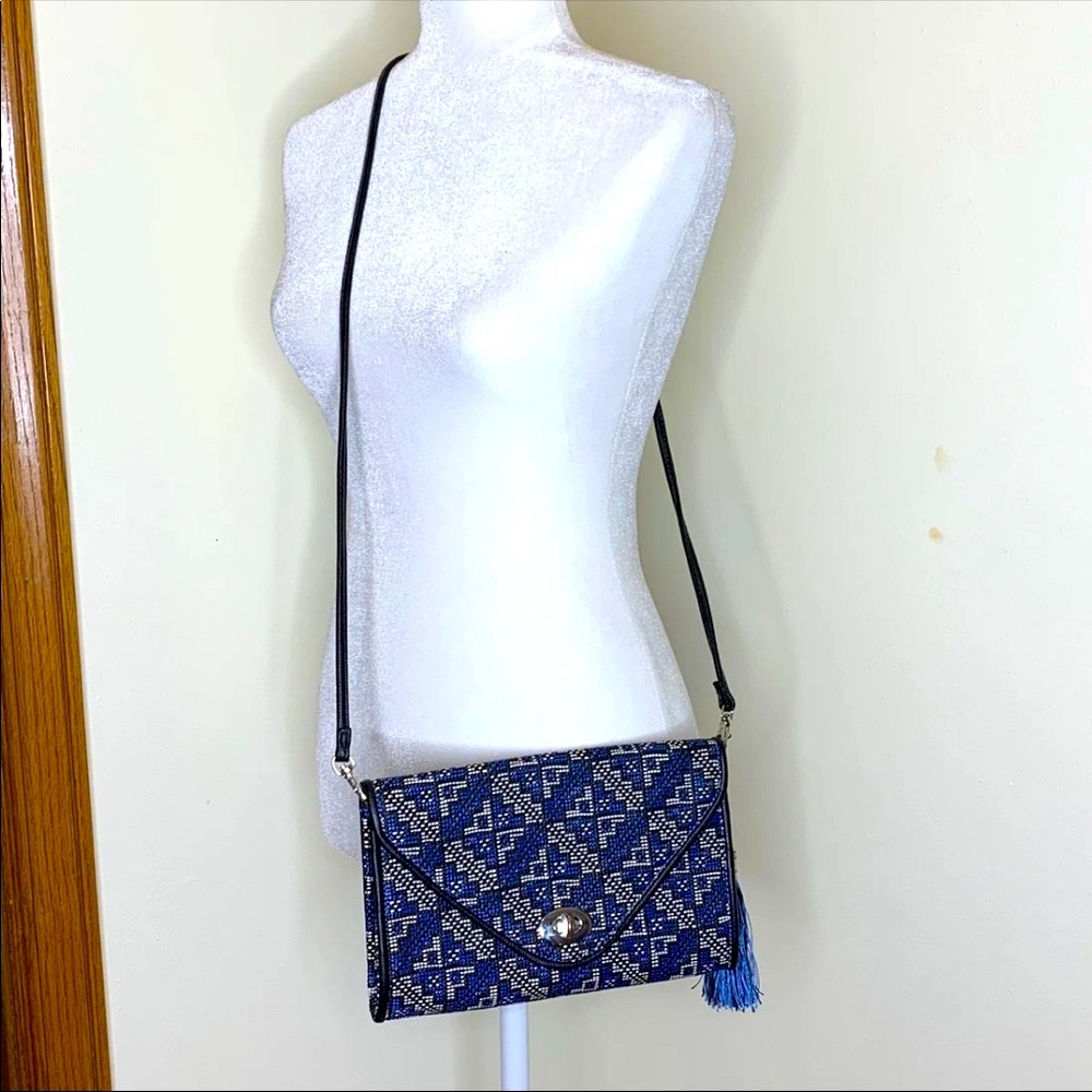 Blue Patterned Bag - Picture 2 of 16